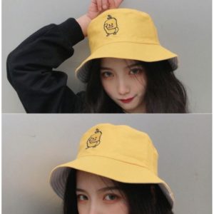 Mũ bucket nam nữ, mũ vanh nữ chất nhung tăm phụ kiện thời trang phong cách
